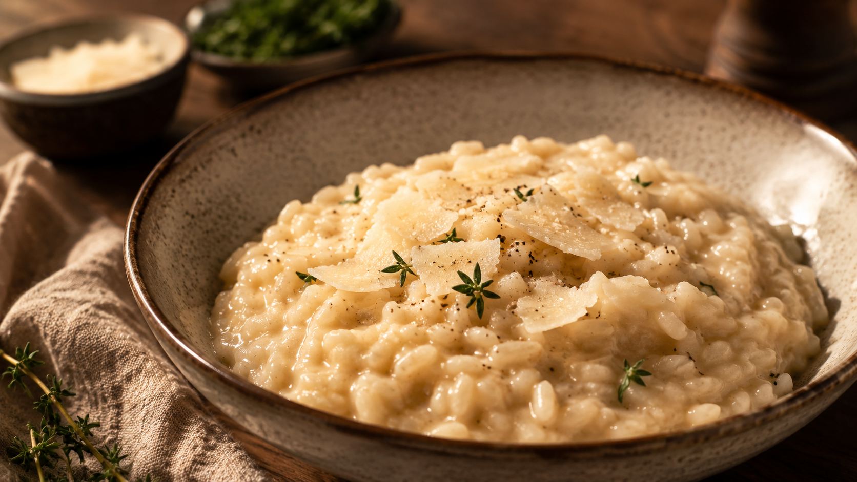 Risotto crémeux